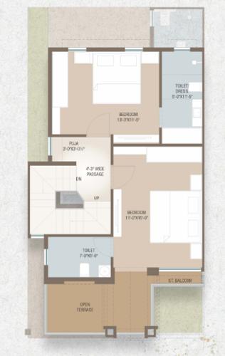  aatmiya-grandvilla-18 Floor Plan First Floor Plan