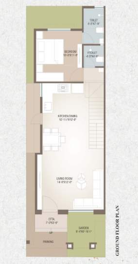  aatmiya grandvilla 18 Floor Plan Ground Floor Plan
