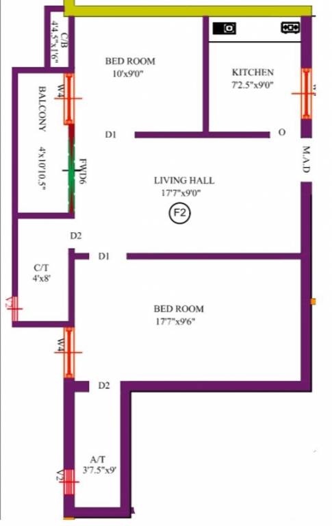Floor Plan flats phase ii Floor Plan Floor Plan