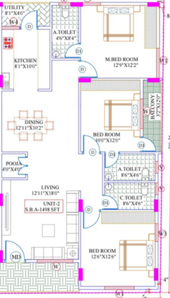  park view Floor Plan Floor Plan