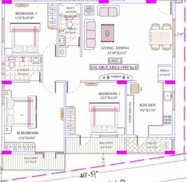  laavanya-sn-infra- Floor Plan Floor Plan