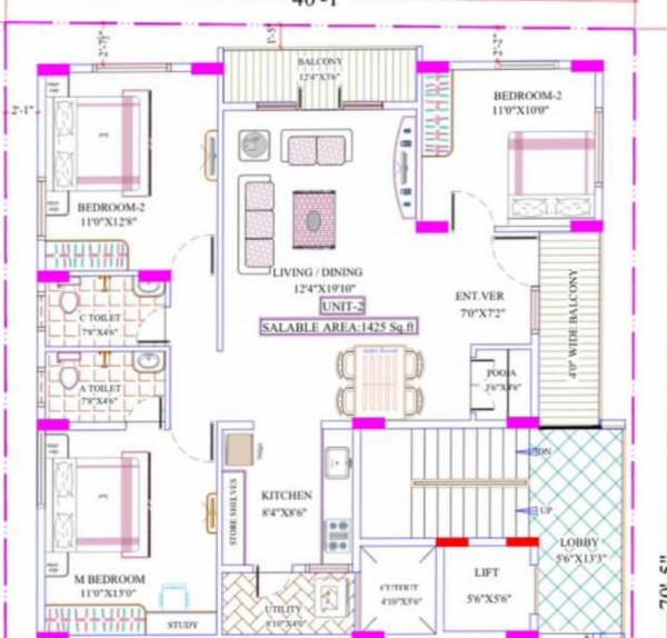  laavanya-sn-infra- Floor Plan Floor Plan