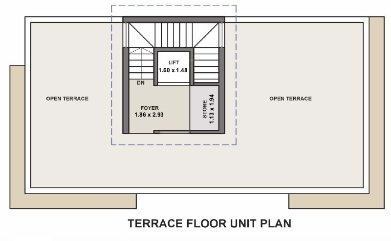 Terrace Floor Plan jeet villa Floor Plan Terrace Floor Plan