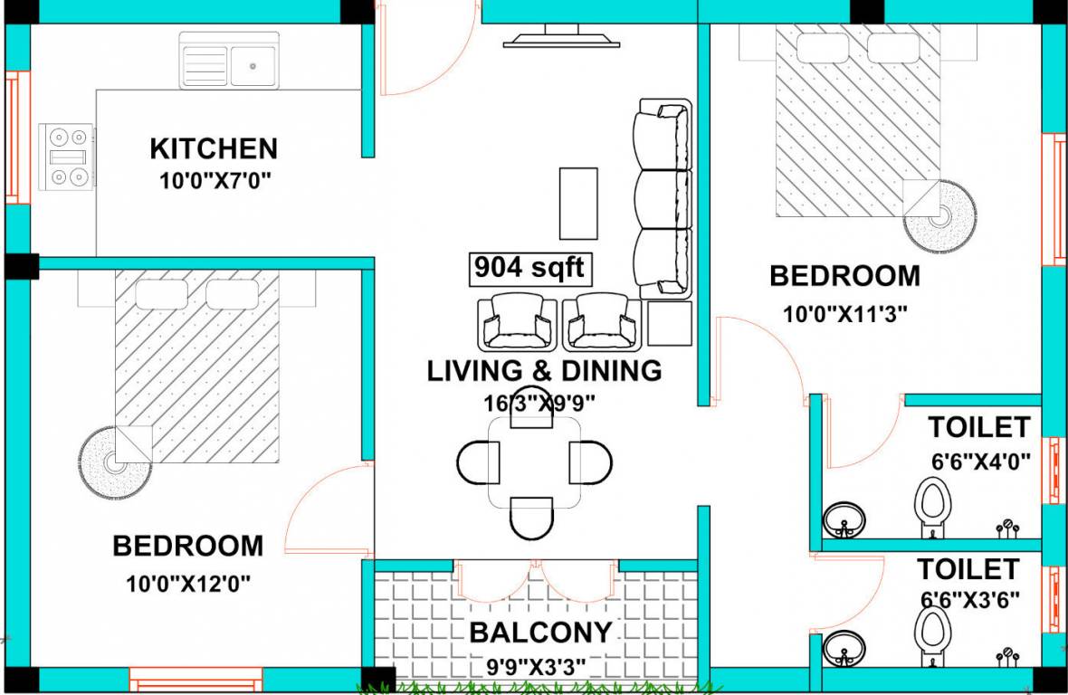 Floor Plan annai flats Floor Plan Floor Plan