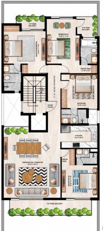 Floor Plan luxury floor 6 Floor Plan Floor Plan