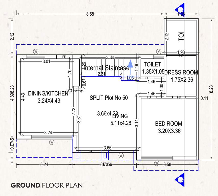  infinity Floor Plan Ground Floor Plan