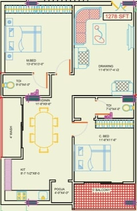 Floor Plan park view residency Floor Plan Floor Plan