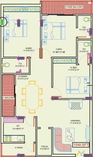 Floor Plan park view residency Floor Plan Floor Plan