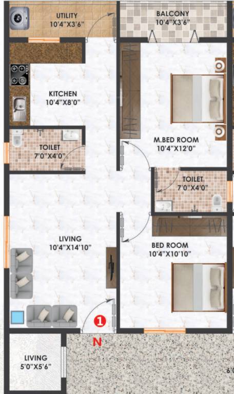 Floor Plan priya brundavanam 2 Floor Plan Floor Plan