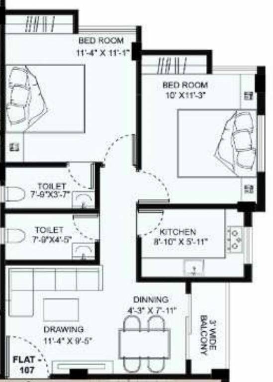 Floor Plan shivam exotica Floor Plan Floor Plan