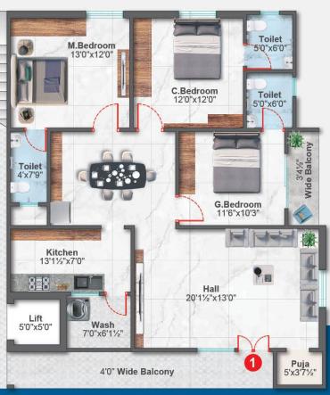  radhe-signature Floor Plan Floor Plan
