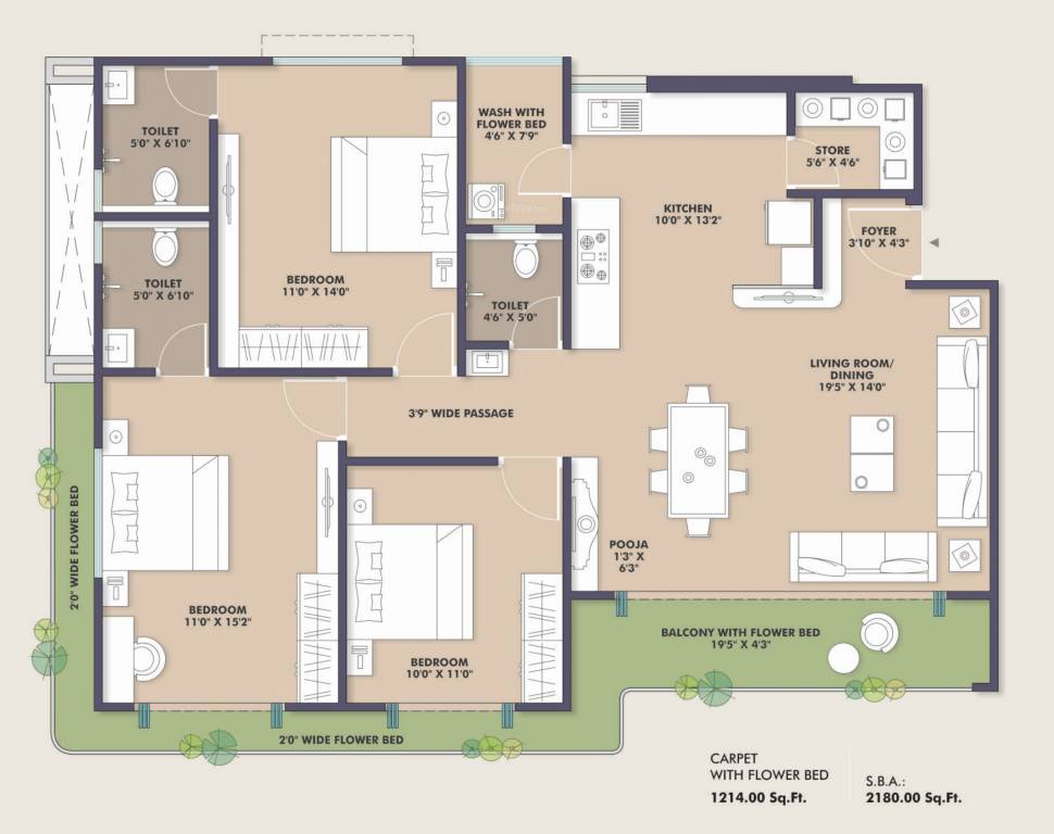 Floor Plan shyama serene Floor Plan Floor Plan