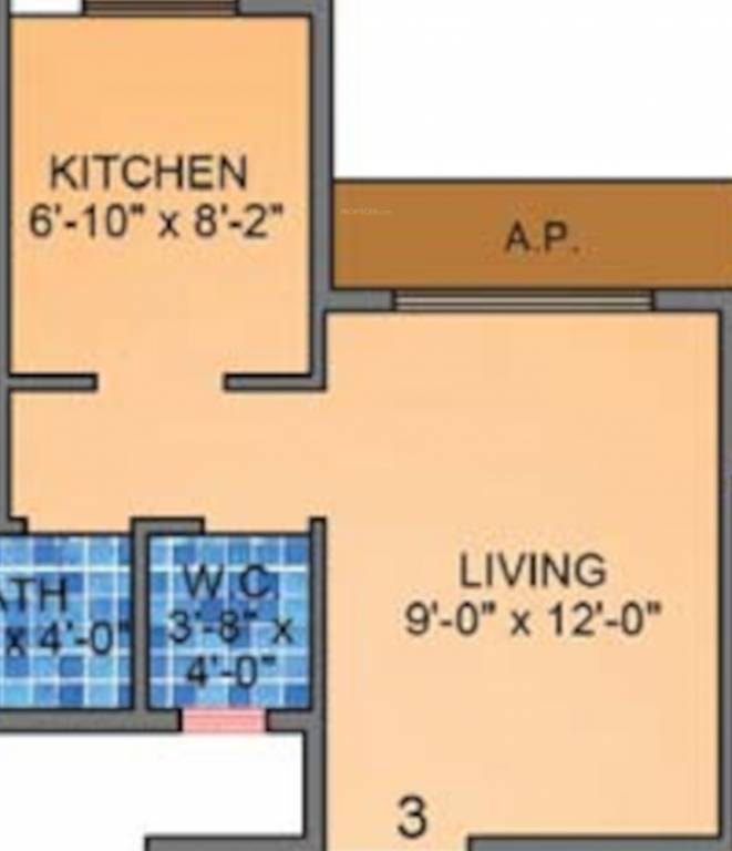 Floor Plan vedant millenia happiness phase ii wing c Floor Plan Floor Plan