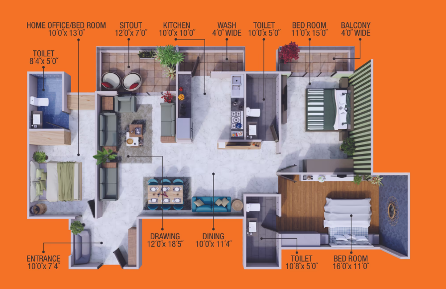 Floor Plan grandeur heights Floor Plan Floor Plan