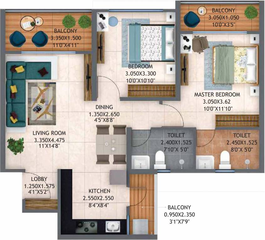 Floor Plan life republic sector r22 22nd avenue atmos phase i Floor Plan Floor Plan