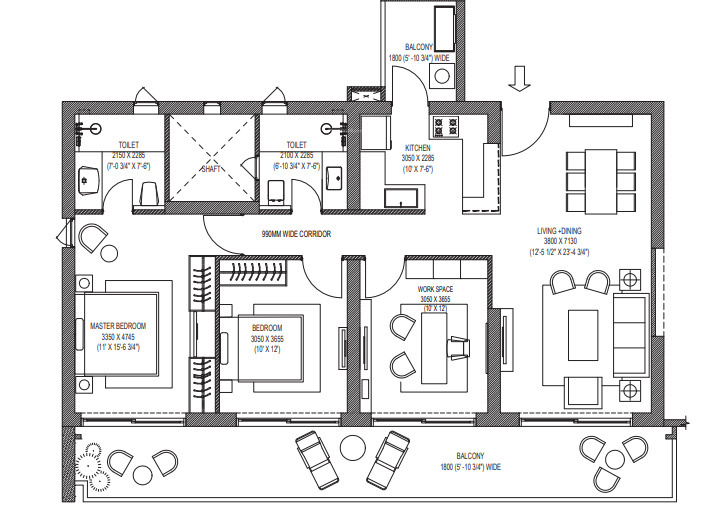 Floor Plan waterfall residences Floor Plan Floor Plan