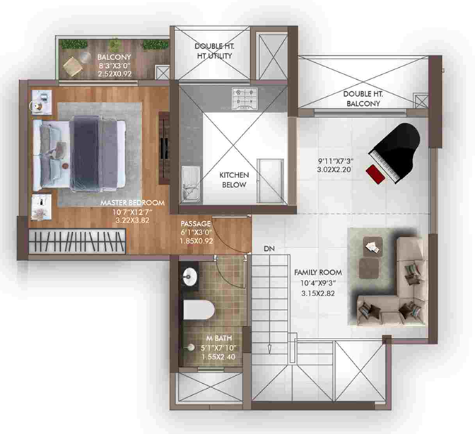 Upper Level Duplex Plan geras island of joy Floor Plan Upper Level Duplex Plan