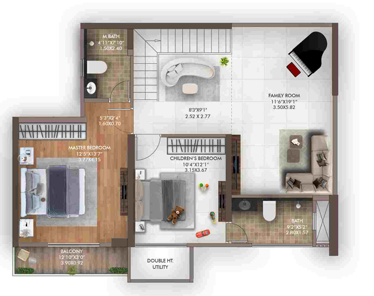 Upper Level Duplex Plan geras island of joy Floor Plan Upper Level Duplex Plan