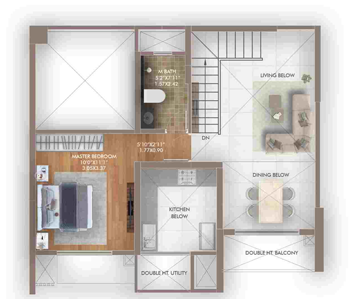 Upper Level Duplex Plan geras island of joy Floor Plan Upper Level Duplex Plan