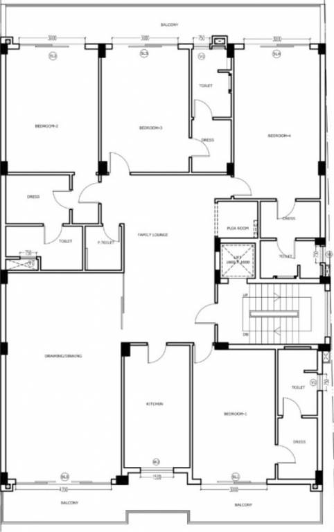 Floor Plan luxury floor 7 Floor Plan Floor Plan