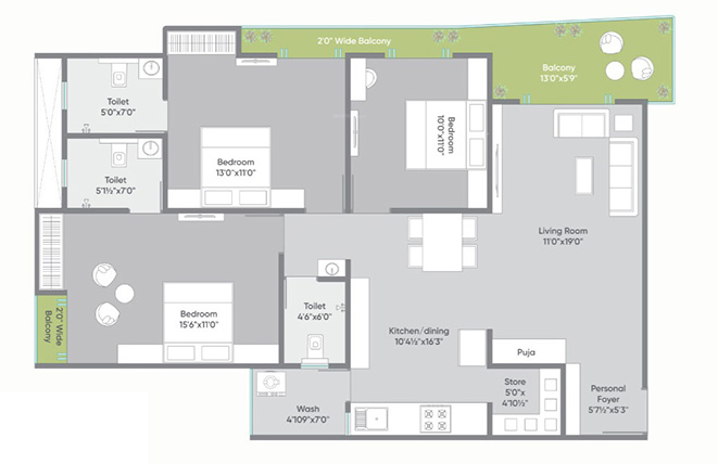 Floor Plan shree siddheshwar highline Floor Plan Floor Plan