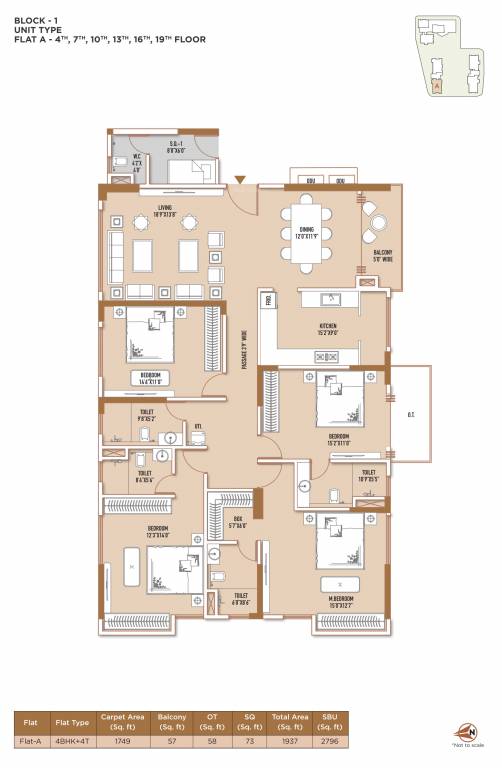 Floor Plan nidhara phase 1 Floor Plan Floor Plan