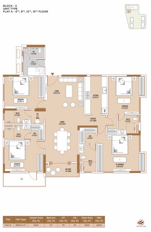 Floor Plan nidhara phase 1 Floor Plan Floor Plan