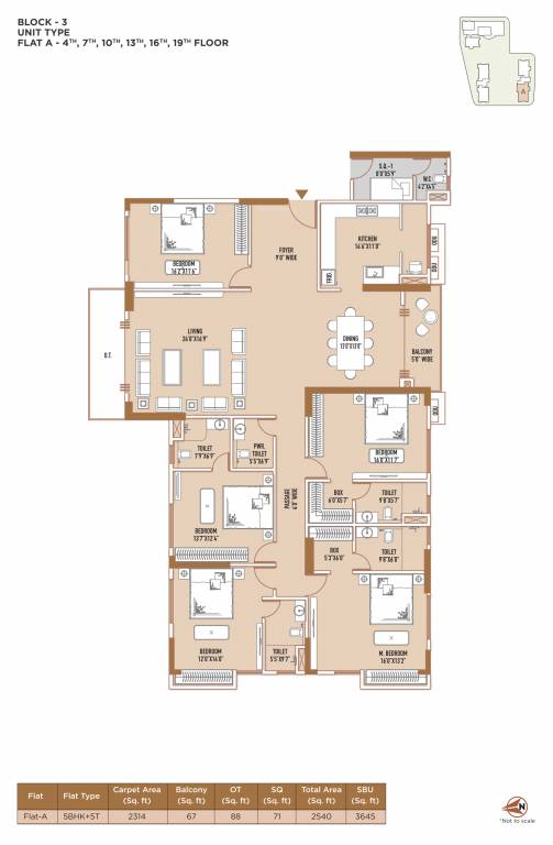 Floor Plan nidhara phase 1 Floor Plan Floor Plan