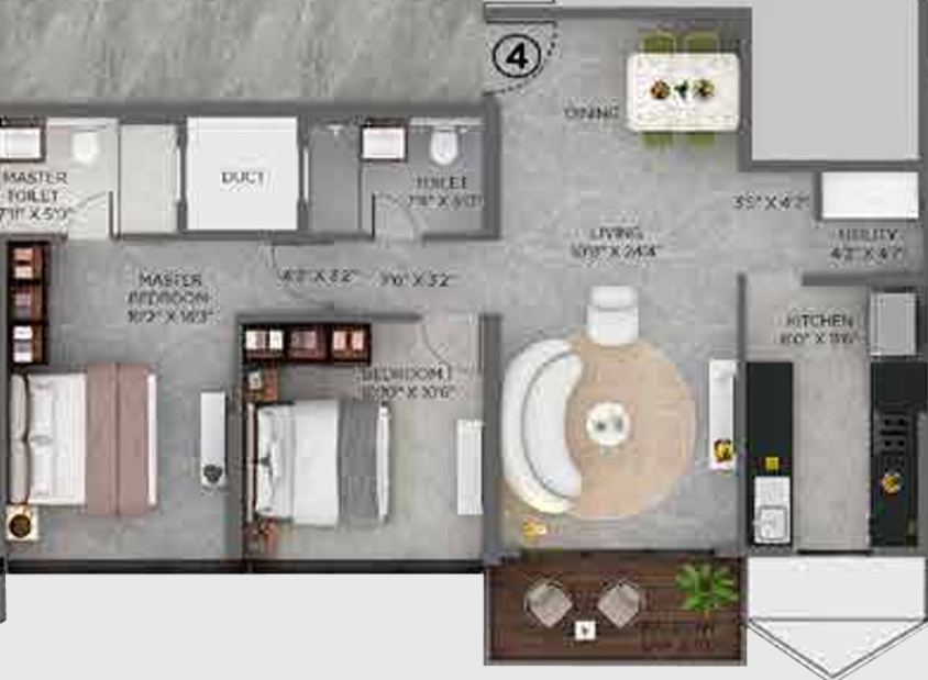 Floor Plan vista residences wing d tower 3 Floor Plan Floor Plan