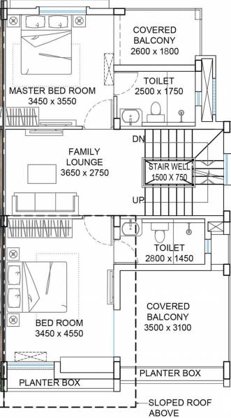  newtown-villas-phase-2 Floor Plan First Floor Plan