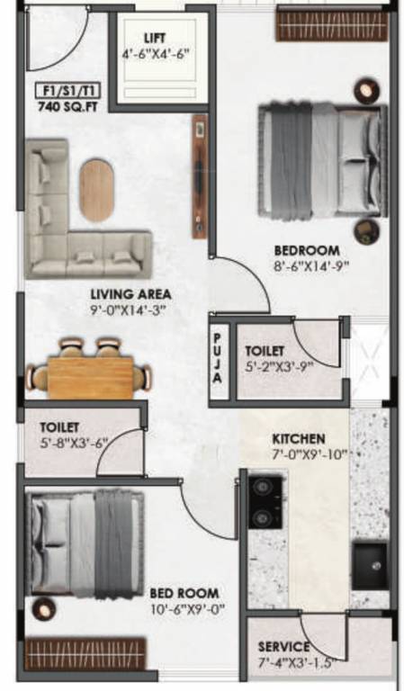 Floor Plan gokulam Floor Plan Floor Plan