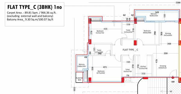  onkar-residency Floor Plan Floor Plan