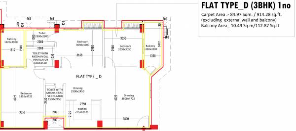  onkar-residency Floor Plan Floor Plan