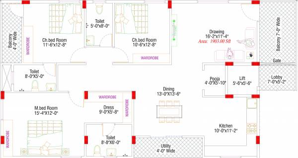  balaji-enclave Floor Plan Floor Plan