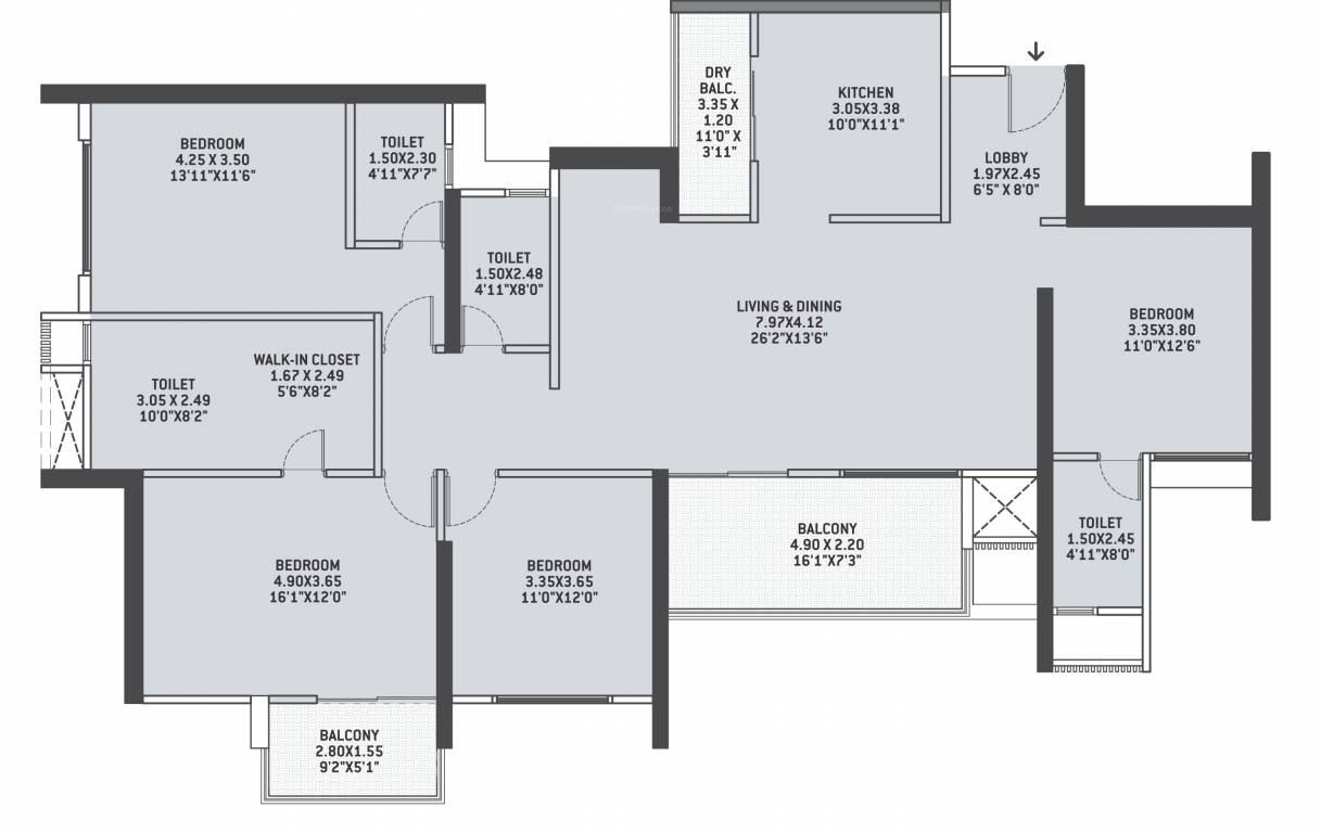 Floor Plan flamante by vtp luxe phase 1 Floor Plan Floor Plan