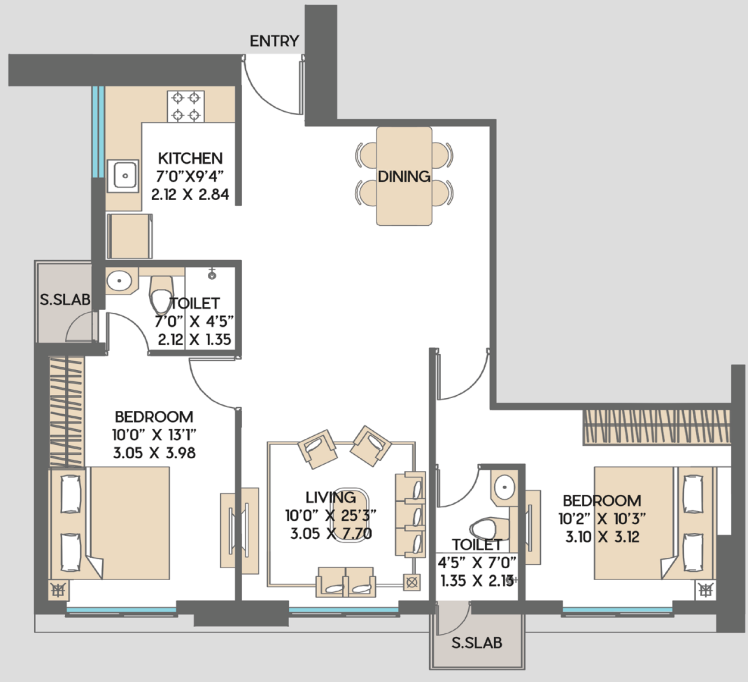 Floor Plan siennaa at sarova Floor Plan Floor Plan