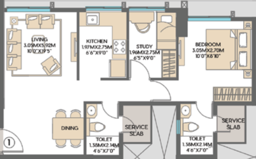 Floor Plan siennaa at sarova Floor Plan Floor Plan