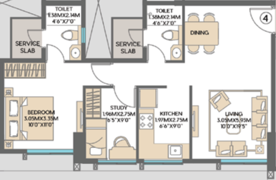 Floor Plan siennaa at sarova Floor Plan Floor Plan