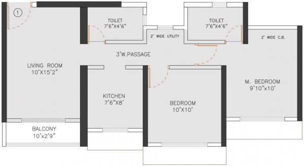  palmvista-d3 Floor Plan Floor Plan