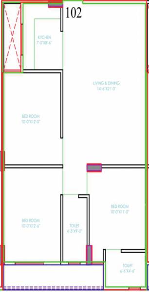  balaji-heights-v Floor Plan Floor Plan