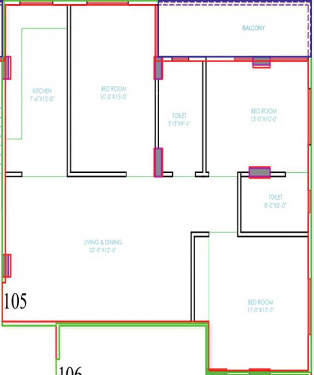 balaji heights v Floor Plan Floor Plan