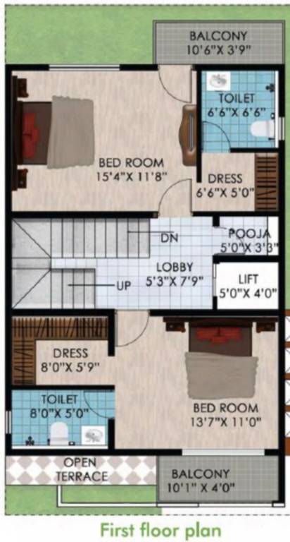  bhuvana boulevard Floor Plan First Floor Plan