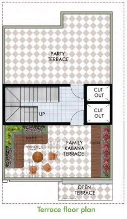  bhuvana-boulevard Floor Plan Terrace Floor Plan