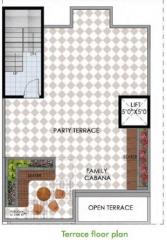 Terrace Floor Plan bhuvana-boulevard Floor Plan Terrace Floor Plan