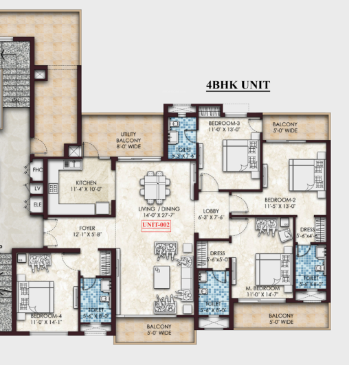 Floor Plan gh 1 grand omaxe regent Floor Plan Floor Plan