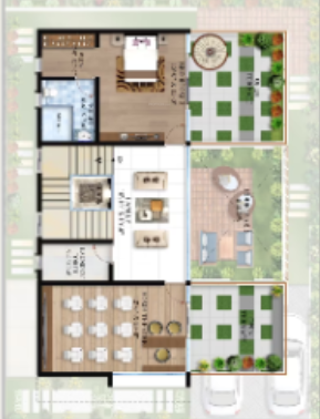  the-patio Floor Plan Second Floor Plan