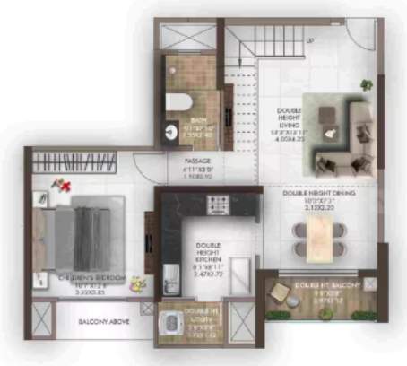  geras island of joy Floor Plan Lower Level Duplex Plan