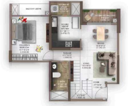  geras island of joy Floor Plan Lower Level Duplex Plan