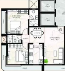  prarambh Floor Plan Lower Level Duplex Plan