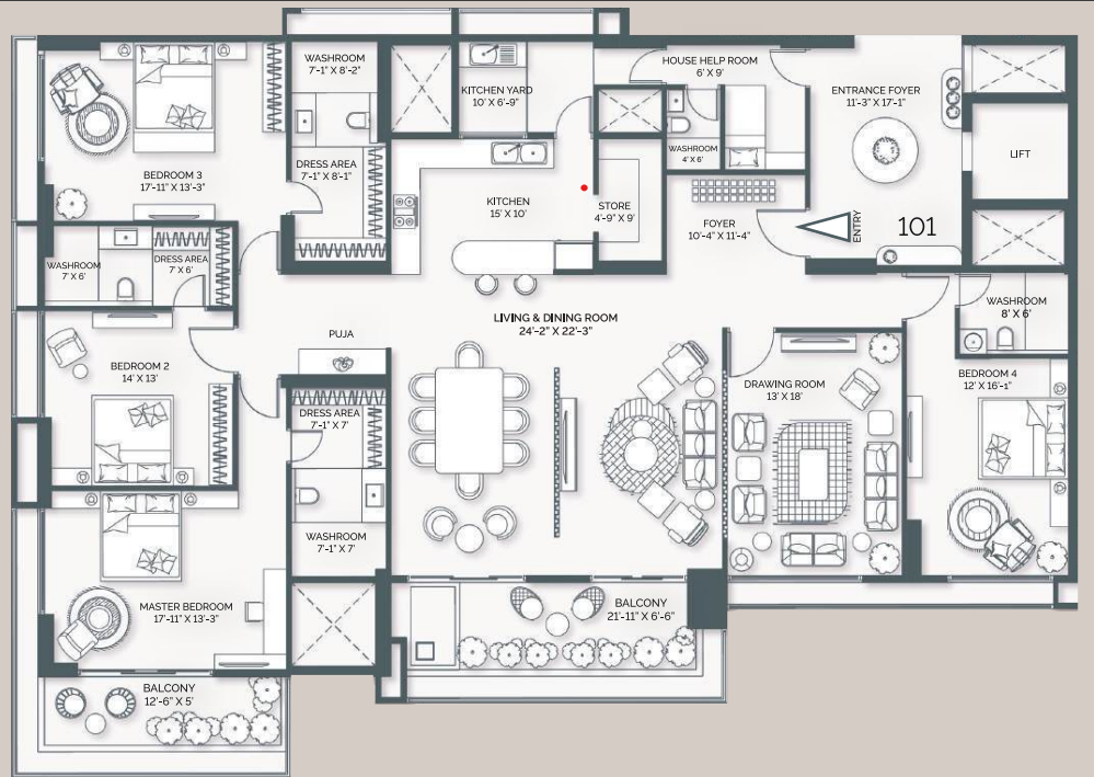 Floor Plan ratnaakar artesia phase i Floor Plan Floor Plan